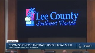 Commissioner Candidate uses racial slur in email