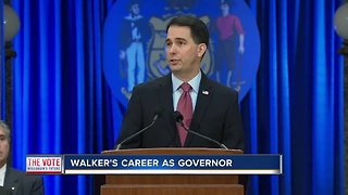A look back at Scott Walker's career as governor