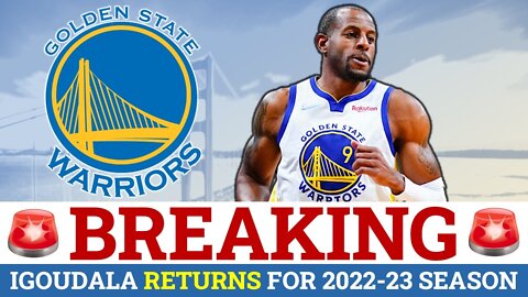 BREAKING: Andre Iguodala RETURNING To Golden State Warriors For 19th Season | Warriors News Alert