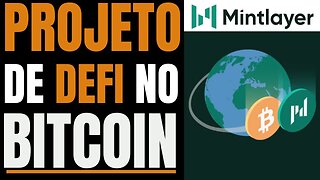 DEFI NO BITCOIN PASSA PELA MAIOR REVOLUÇÃO CHAMADA MINTLAYER