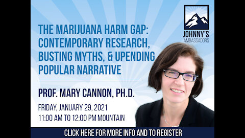 The Marijuana Harm Gap: Busting Myths and Upending Popular Narrative with Contemporary Research