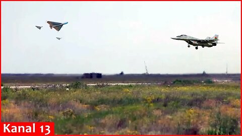 Belarus raised a fighter jet to intercept Russian Shahed drones