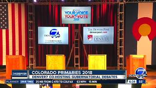 Denver7 hosting two gubernatorial debates