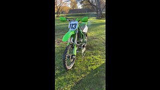 Kawasaki KDX rebuild