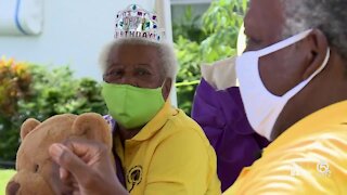Surprise birthday parade held for 92-year-old golfer in Riviera Beach