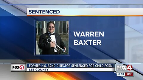 Former High School band director sentenced for child pornography