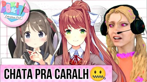 Doki Doki Literature club - MÔNICA CHATA PRA CARALHO