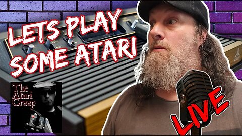 🔴Playing Atari VCS/2600 | The Atari Creep