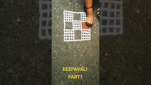 4×4×3 deepavali special #indianart #diwali #rangoli #india #easy #rangolidesigns #sanatandharma