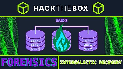 Intergalactic Recovery [easy]: HackTheBox Forensics Challenge (RAID 5 Disk Recovery)