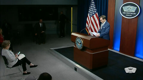 Pentagon Press Secretary Holds Briefing