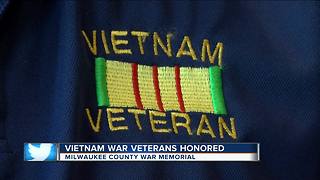 Vietnam War veterans honored
