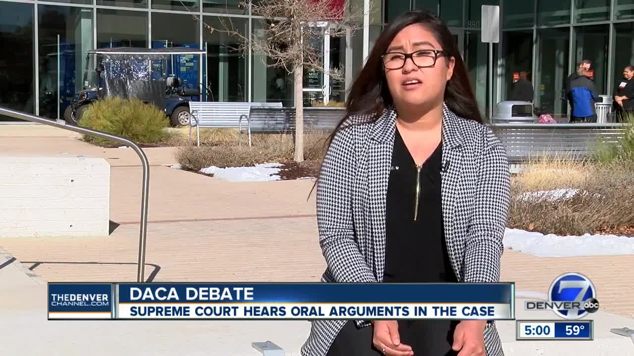 DACA recipients rally in Denver as U.S. Supreme Court decides program's future