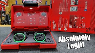 Milwaukee REDLITHIUM USB Bluetooth Jobsite Ear Buds Full In-depth Review