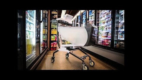 These Smart shopping carts let you skip the grocery store line