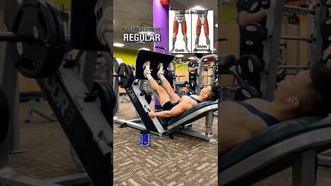 ✅ UNDERSTAND HOW FOOT PLACEMENT AFFECTS THE LEG MUSCLES WORKED! #legpress