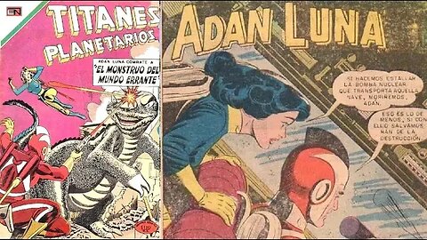 1 TITANES PLANETARIOS ADAN LUNA #comics #gibi #museudogibi #historieta