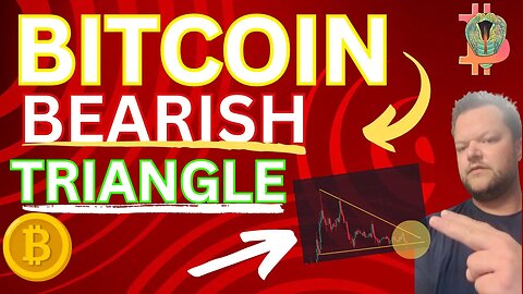 Bitcoin Bearish Triangle: Is a Downtrend Looming for Bitcoin?