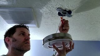 Install a light fixture