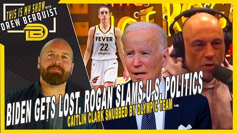 Biden Gets Lost Again, Rogan Roasts American Politics & Caitlin Clark's Olympic Snub | June 10, 2024