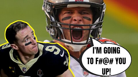 TOM BRADY after SAINTS Passed On Him! "I'm Going To F### You Up"! New Orleans Stayed With Drew Brees