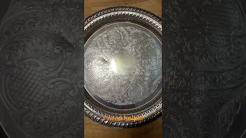 Thrift store silver shopping potential vintage sterling silver plate. #silverstacking ￼￼
