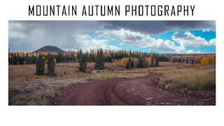Autumn Landscape Photography In Utah's Southern Mountains | Lumix G9 Photography