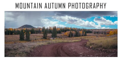 Autumn Landscape Photography In Utah's Southern Mountains | Lumix G9 Photography