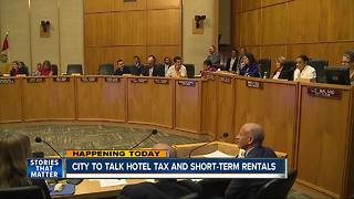 City Council to tackles hotel tax, short-term rentals