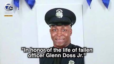 Hear the end of watch call for fallen Detroit police officer Glenn Doss Jr.