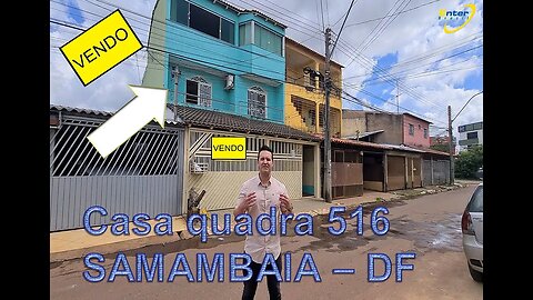 VENDA – Casa em Samambaia-DF Quadra 516 – 3 andares #casa #venda #samambaia #df #imovel #brasilia