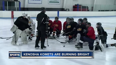 Kenosha Komets hockey team qualifies for nationals for the first time in 50 years