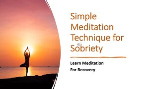Meditation for Recovering Alcoholics and Addicts | Sobriety Peace of Mind
