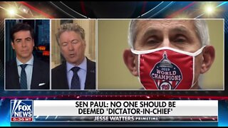 Rand Paul Introduces New Bill to FIRE FAUCI