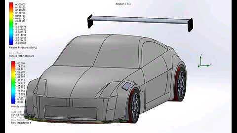 350Z Fender vent CFD