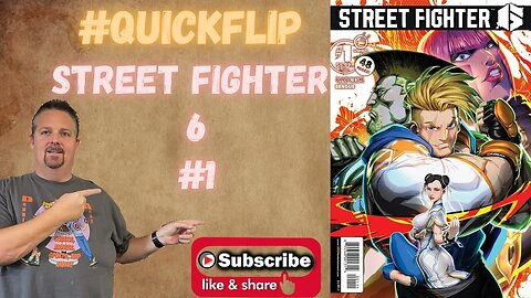 Street Fighter 6 #1Udon Entertainment #QuickFlip Comic Review Bengus, Camcom #shorts