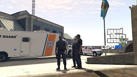 LSPDFR Coastal Callouts U.S. Coast Guard Mobile Command Deployed To New Station In La Puerta Day 2