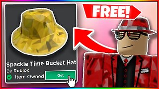 💎 How To Get The Sparkle Time Bucket Hat On Roblox FOR FREE!