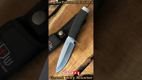 Grand Way Hunter! Perfect Budget Hunter! #22aday #22adaynomore #knife #bushcraft #fixedblade