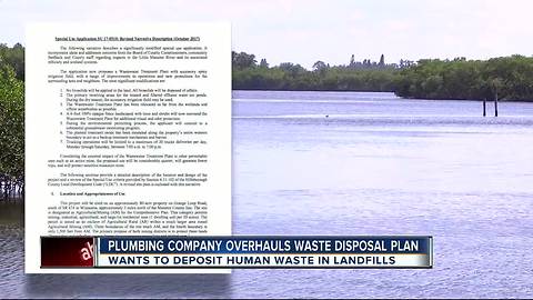 Plumbing company looking to treat human waste on farmland changes plans after backlash