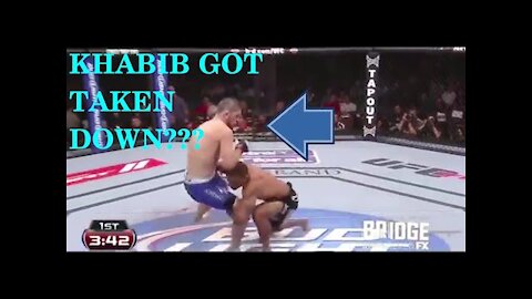 KHABIB GOT TAKEN DOWN!- KHABIB VS ABEL BREAKDOWN