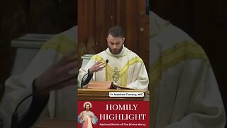 Forgive & Love Your Brother- do not harbor hate #homilyhighlight #homily #shrineofdivinemercy