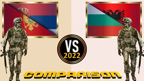 Montenegro Serbia VS Albania 🇲🇪 Bulgaria Military Power Comparison 2021 🚩,✈ Army 2021