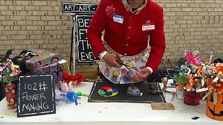 Local artist created arts & crafts videos