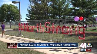 Lee’s Summit North HS students create memorial for classmate