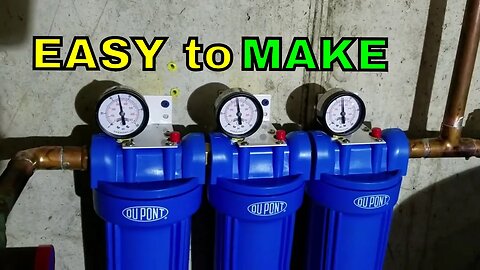 DIY Multi Stage Water Filtration system