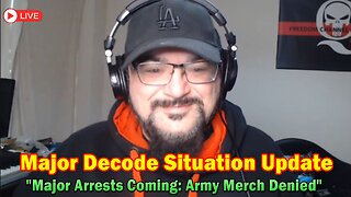 Major Decode Update Today Sep 8: "Major Arrests Coming: Army Merch Denied"