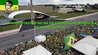 1. BRASÍLIA QG DO EXÉRCITO, PRAÇA DUQUE DE CAXIAS HOJE DIA 28.12.2022