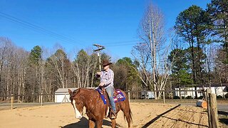 Part Time Cowboy with Cody....the warm up