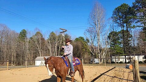 Part Time Cowboy with Cody....the warm up